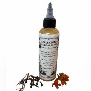 Herbal Apple Cider Vinegar Hair Rinse Marigold, Cloves & Horsetail Hair Care